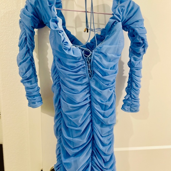 Fashion Nova Blue Dress in size Medium - Picture 5 of 5